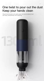 Portable 4000Pa Car Vacuum Cleaner with HEPA Filter - Image 5