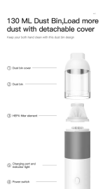 Portable 4000Pa Car Vacuum Cleaner with HEPA Filter - Image 8
